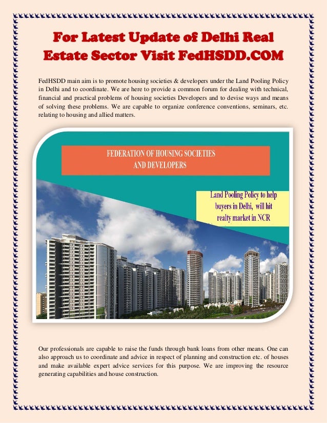 For Latest Update of Delhi Real Estate Sector Visit