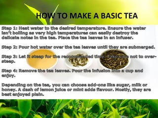 Plain Tea Example Basics of Tea | PPT