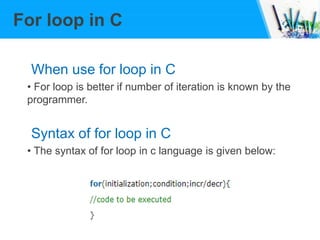 Forloop | PPT | Free Download