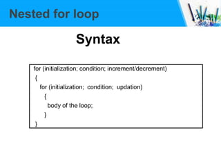 Forloop | PPTX