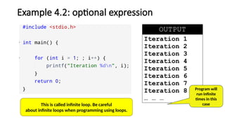 For Loop In C Programming (Programming Language I).pptx