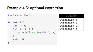 For Loop In C Programming (Programming Language I).pptx