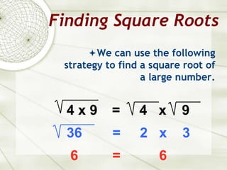 FORM-1-9-SQUARES-AND-SQUARE-ROOTS HIGH SCHOOL MATHEMATICS.pptx