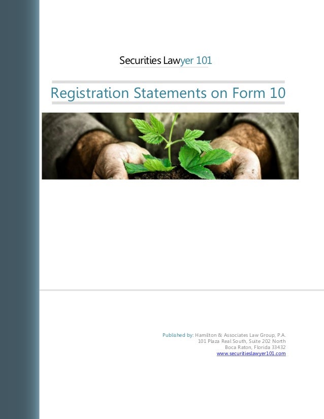 what is a form 10 registration statement ask securities lawyer 101 what is a form