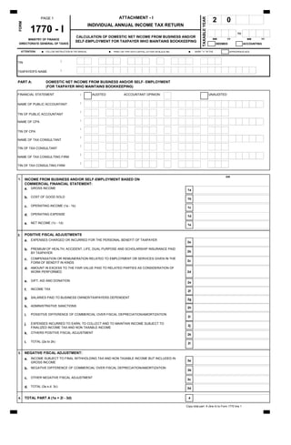Form 1770-attachment i page 1 | PDF