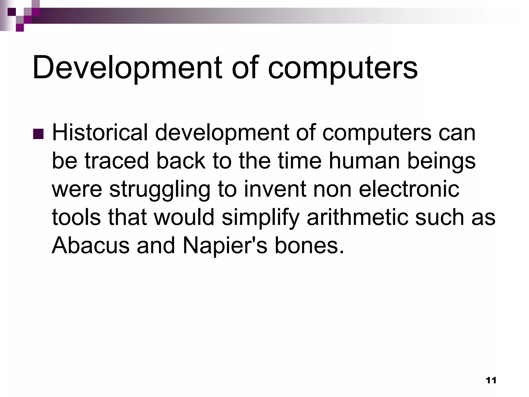 form-1 COMPUTER NOTES--all-chapters.pdf | Computer Peripherals | Computing