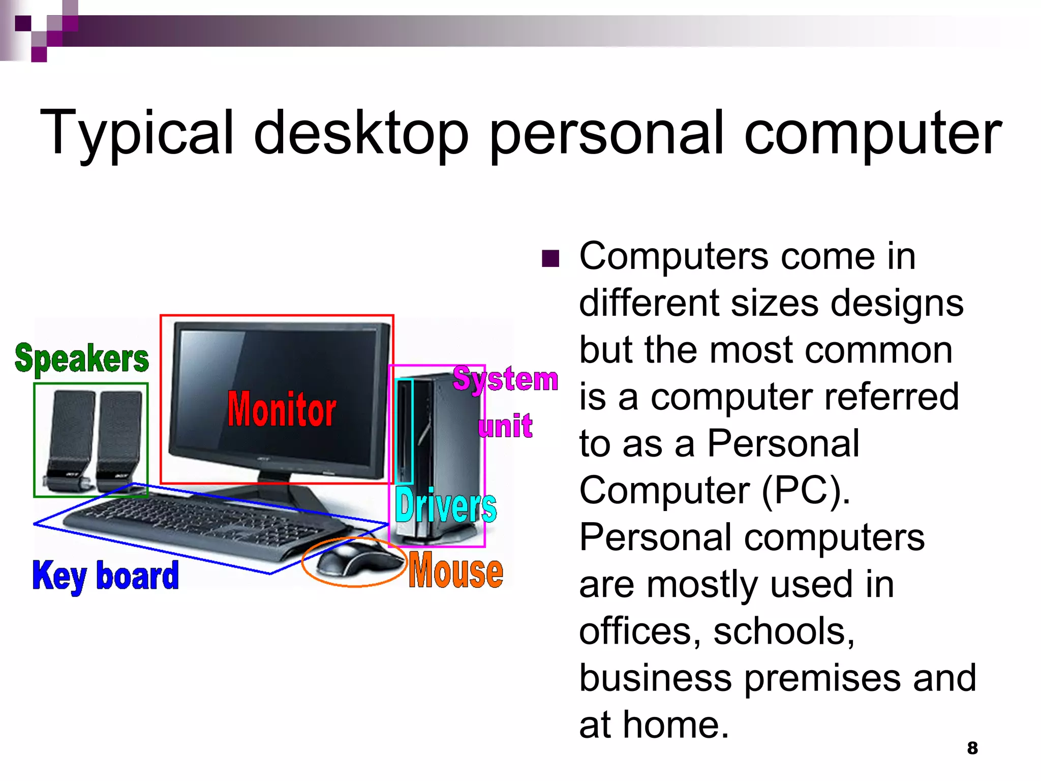 form-1 COMPUTER NOTES--all-chapters.pdf | Computer Peripherals | Computing