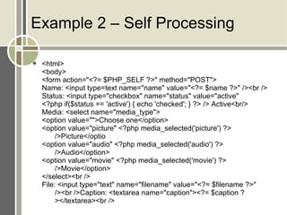 Form Processing In Php | PPT