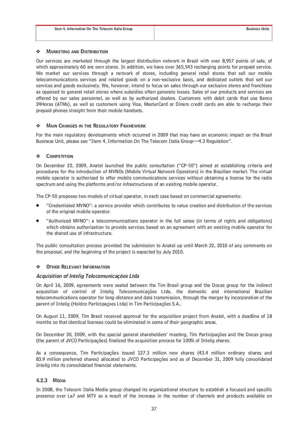 2009 Form 20-F