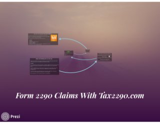 Form 2290 claims with tax2290.com