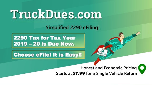 Form 2290 Due Date Is September 3