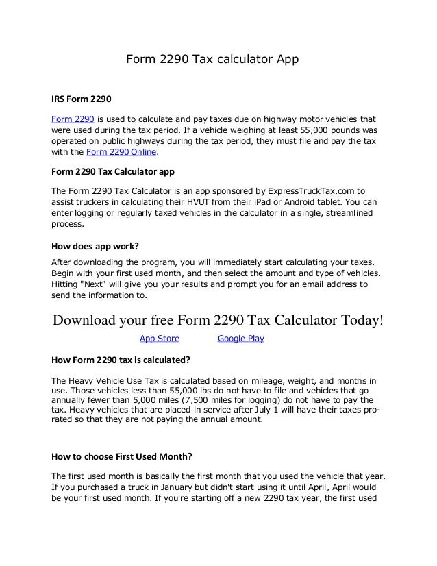 2290 form pay online
Form 10 tax calculator app 2290 form pay online
Form 10 tax calculator app