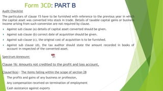 Form 3CD | PPTX