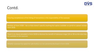 Form 3 ceb and practical issues | PPTX