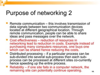 Comprehensive Guide to Networking and Data Communication in ICT | PPTX