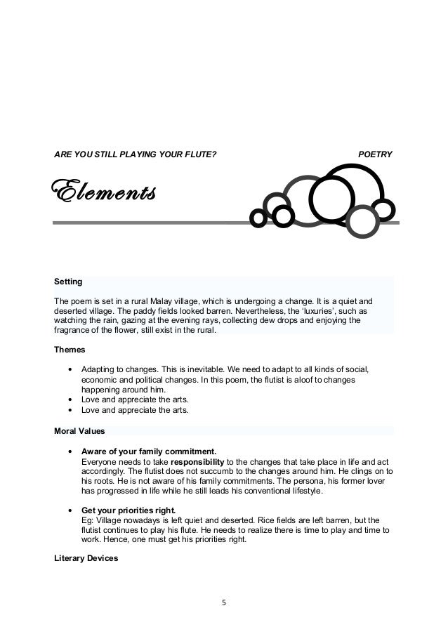 Are You Still Playing Your Flute