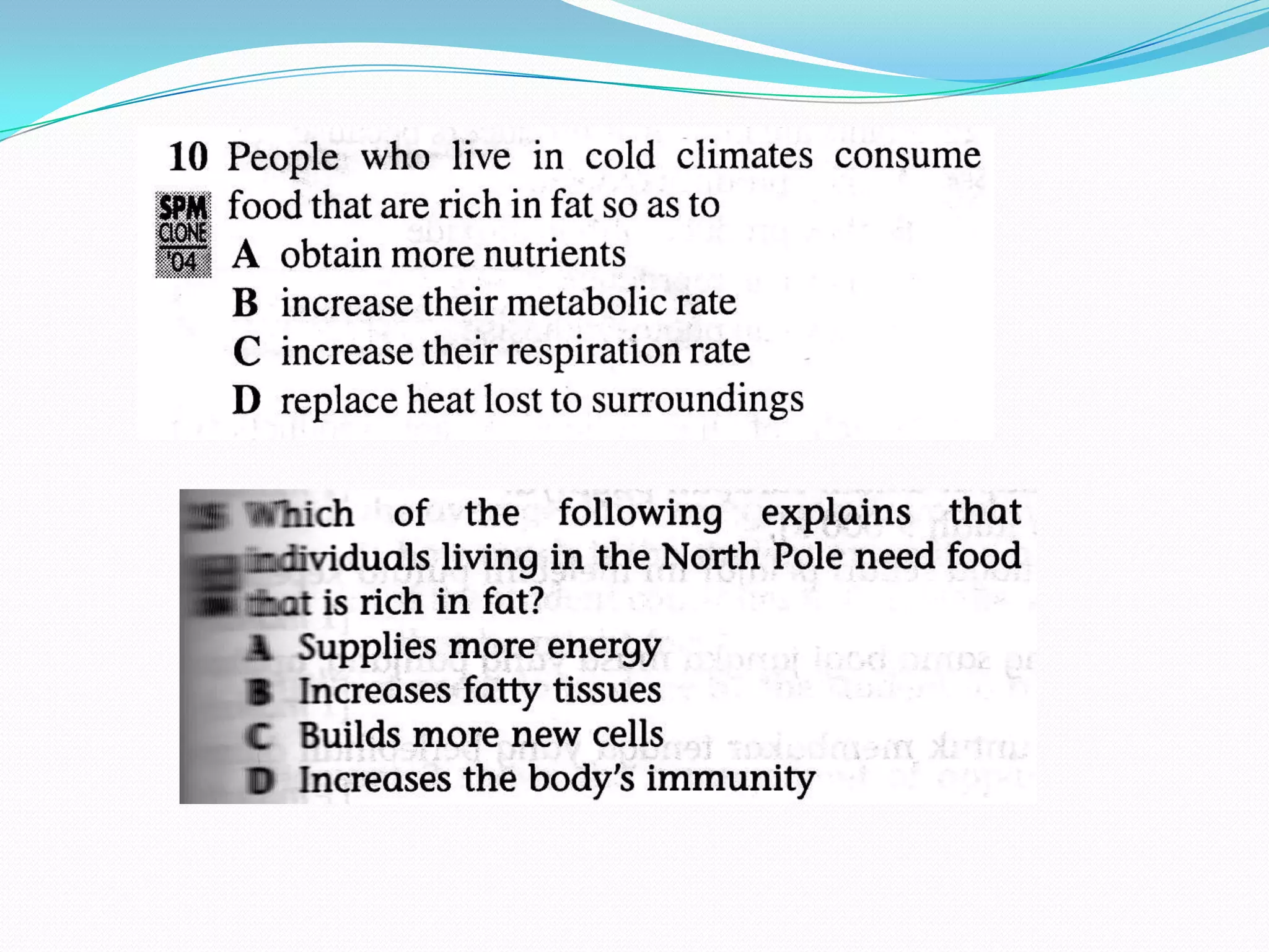 The body size of a person depends on the number of cells in the person's body. When the number of cells in the body increases, the body size gets bigger. As every body cell requires energy to function properly and stay alive, a person with a larger body size will have a higher calorie requirement.