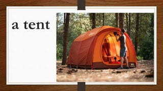 a tent