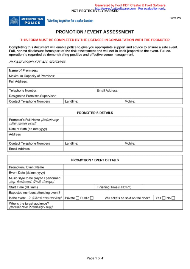 Form 696 PDF Form 696 PDF