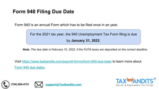 taxe date 2021