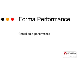 Forma Performance

Analisi della performance