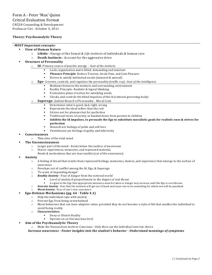 ≡Essays on Psychoanalysis. Free Examples of Research Paper Topics, Titles GradesFixer psychoanalytic essay
