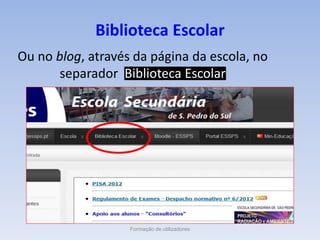 1. Filosofia. Psicologia.
Formação do utilizador
19
17 Filosofia 159.9 Psicologia
 