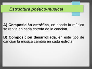 Forma cancion | PPT