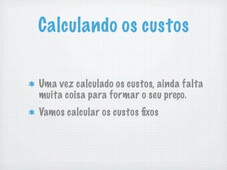 Formacao Preços para a Web