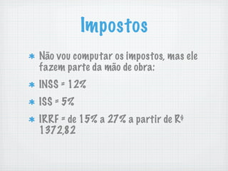 Formacao Preços para a Web