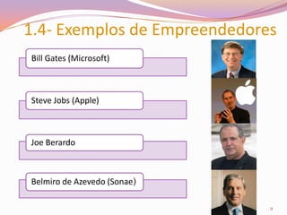 1.4- Exemplos de Empreendedores9