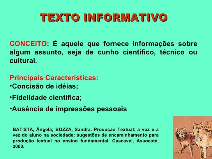 Textio Informativo Texto Informativo: Definição, Tipos E Características – UPTWU