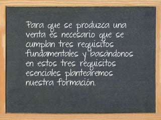 Formación del equipo de ventas