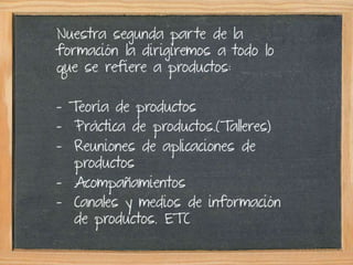 Formación del equipo de ventas