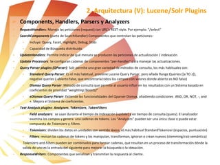 Formación apache Solr | PPTX