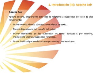 Formación apache Solr | PPTX