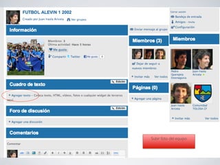 Subir foto del equipo	

 