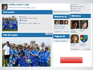 Subir foto del equipo	

 