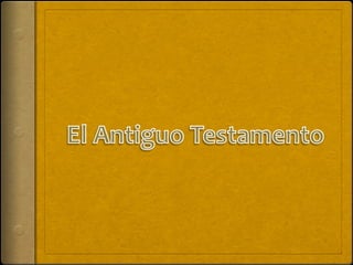 Formación del Antiguo Testamento