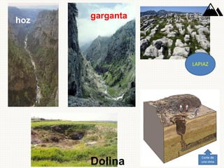 hoz
garganta
Dolina
 