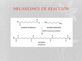 MECANISMOS DE REACCIÓN
 