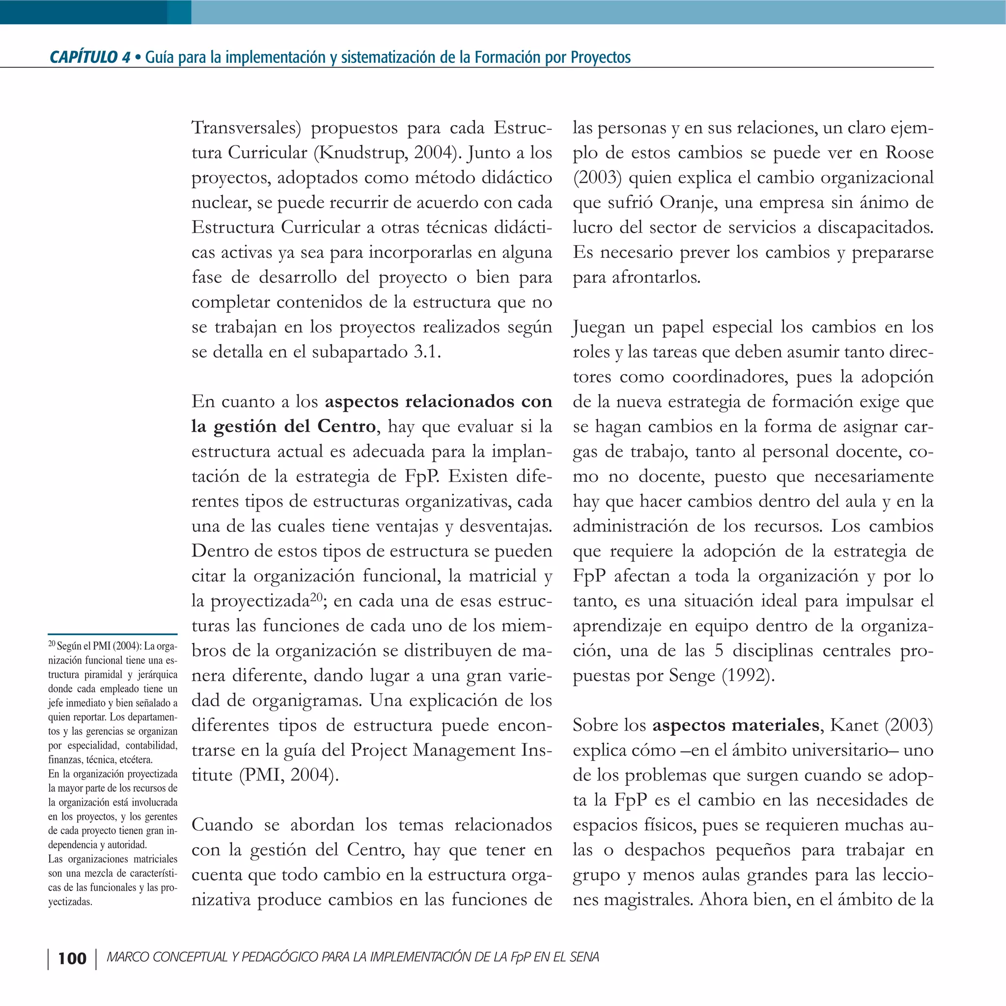 FormacióN Por Proyectos En El Sena