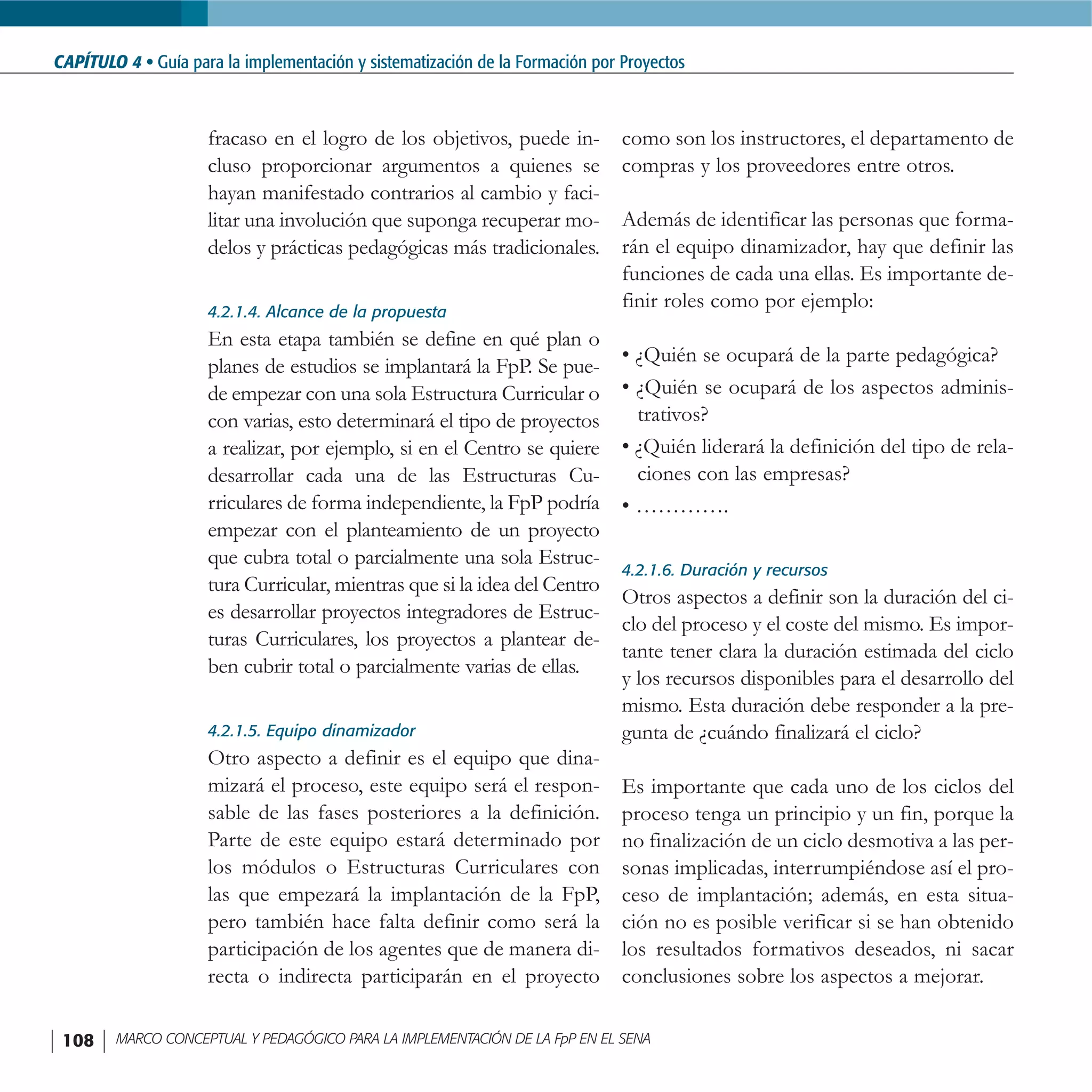FormacióN Por Proyectos En El Sena