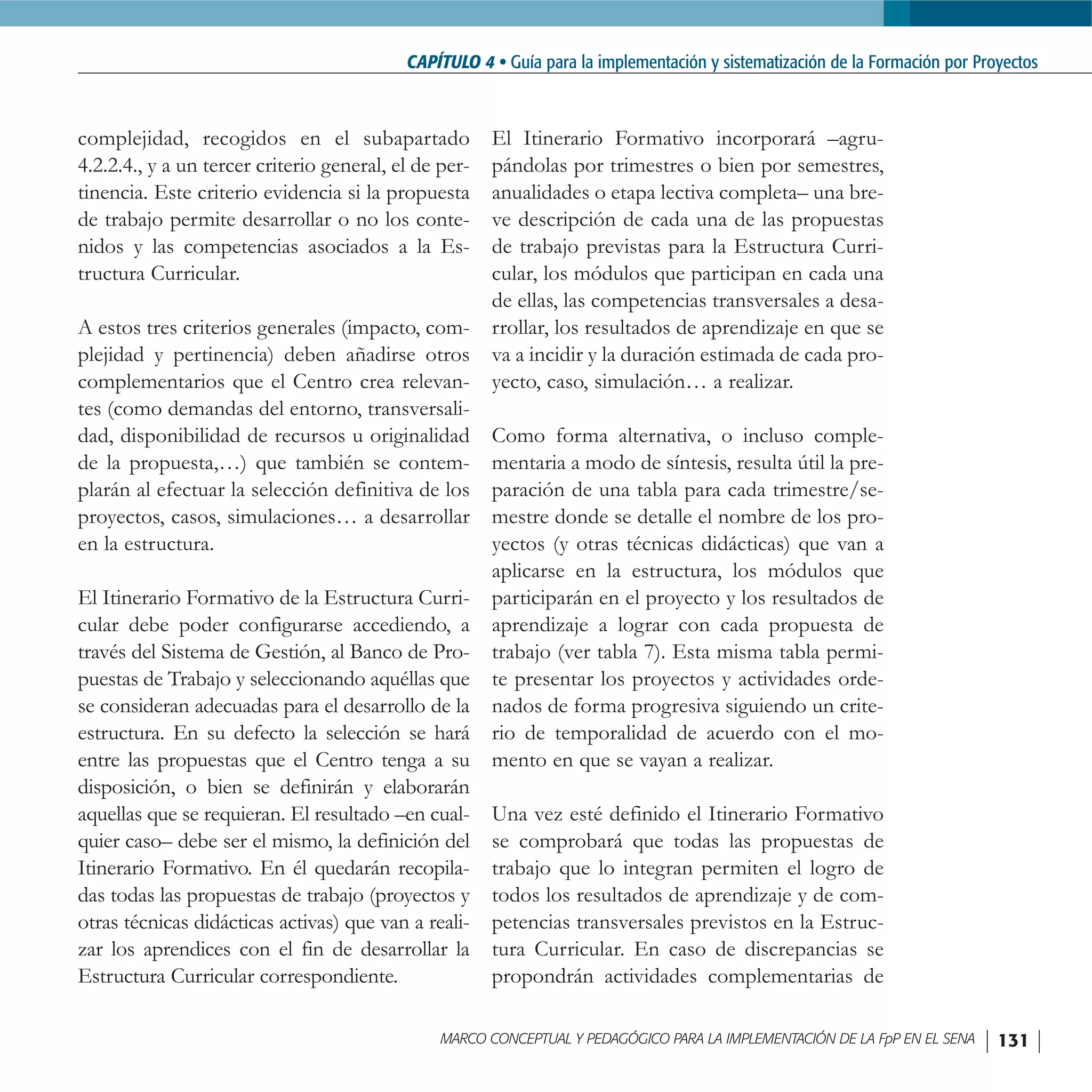 FormacióN Por Proyectos En El Sena