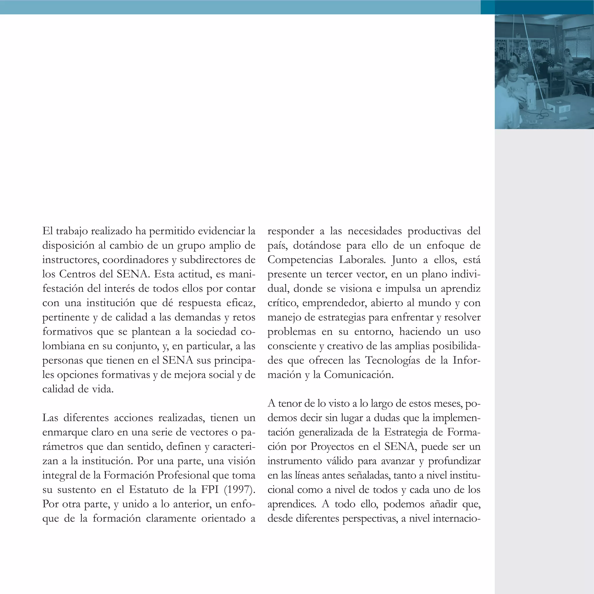 FormacióN Por Proyectos En El Sena