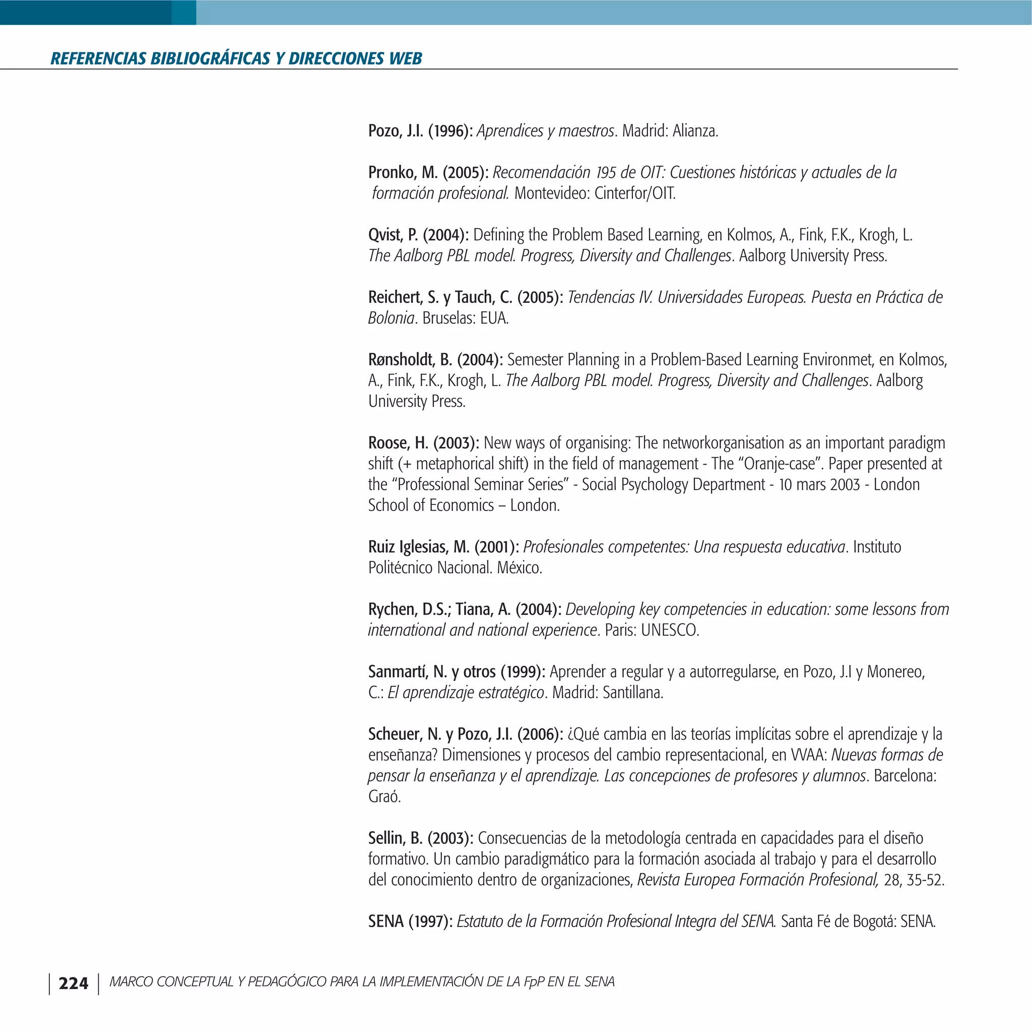 FormacióN Por Proyectos En El Sena