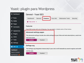 Yoast: plugin para Wordpress
 