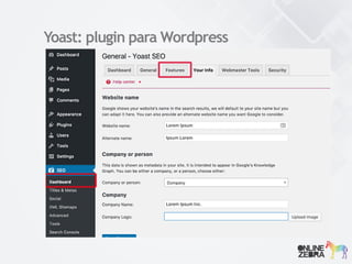 Yoast: plugin para Wordpress
 