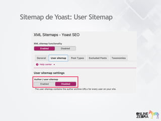 Sitemap de Yoast: User Sitemap
 