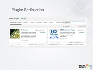 Plugin: Redirection
 